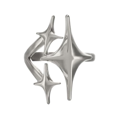 Stylische Celestials Inspirierte Funkelnde Legierungsringe Modeschmuckstücke Ideal Für Partys Und Jubiläumsgeschenke Starlight Ringe von Lerpwige