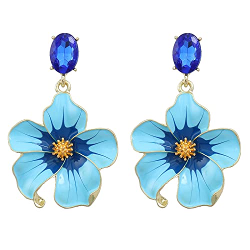 Süße Süße Blumenohrringe Mode Dangle Ohrringe Minimalistischer Schmuck Schmuck Für Frauen Mädchen Blumenblumen Quasten Quasten von Lerpwige