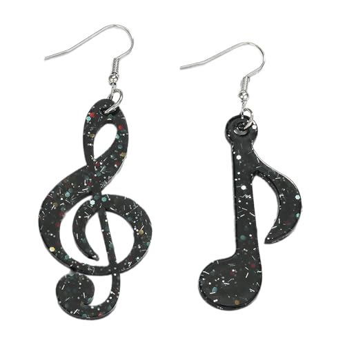 Trendige Acrylmusik Notizen Hengte Ohrringe Leichte Modeohr Juwelen Accessoires Für Modische Enthusiasten Lässige Ohr Accessoires von Lerpwige