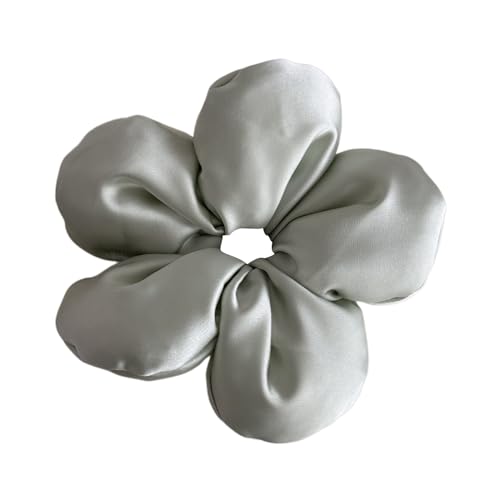 Übergroße Haare Rissrunchies 3D Blumenhaarrückte Elastische Haarbindung Dicke Hochsteckfrisuren Haarbänder Weibliche Haare Ornamente von Lerpwige