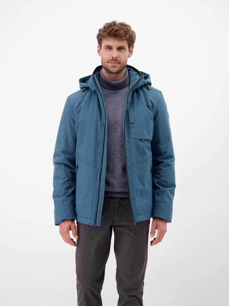 LERROS Outdoorjacke "LERROS Herren Blouson in Stukturoptik" mit Kapuze Wasser- und windabweisend von Lerros