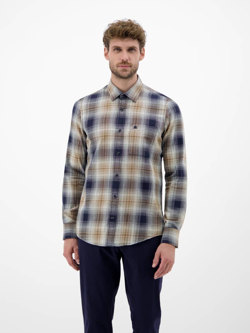 LERROS Karohemd "LERROS Herren Karohemd, charakterstark und stilbewusst" von Lerros