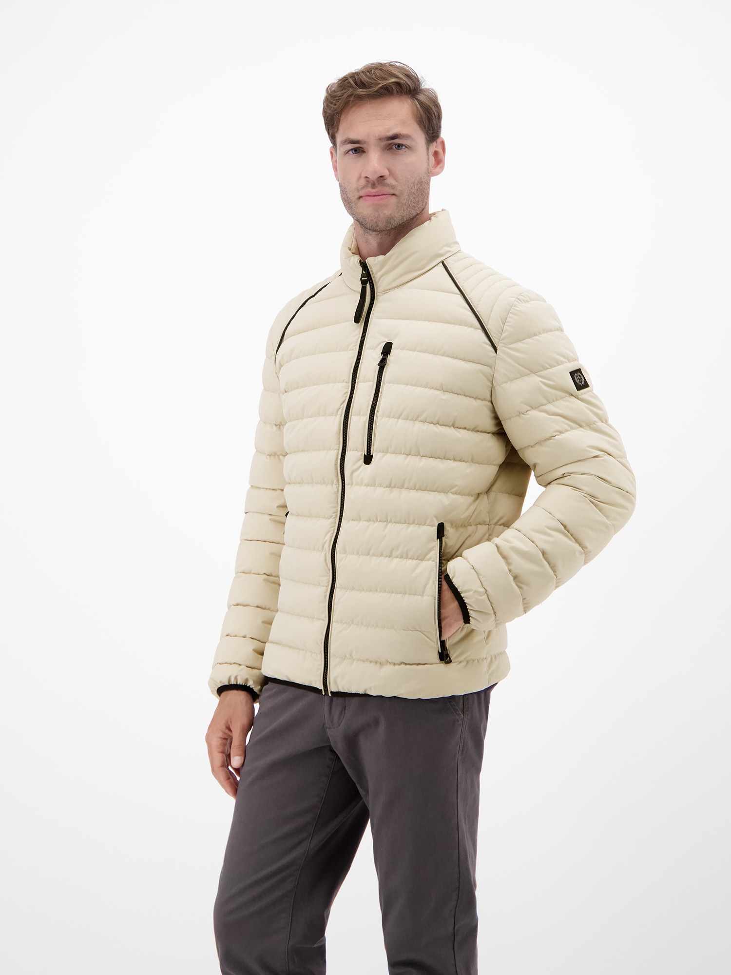 LERROS Steppjacke "LERROS Light-Weight Herren Steppjacke", ohne Kapuze, Wasserabweisend, atmungsaktiv LERROS Steppjacke "LERROS Light-Weight Herren Steppjacke", ohne Kapuze, Wasserabweisend, atmungsaktiv von Lerros
