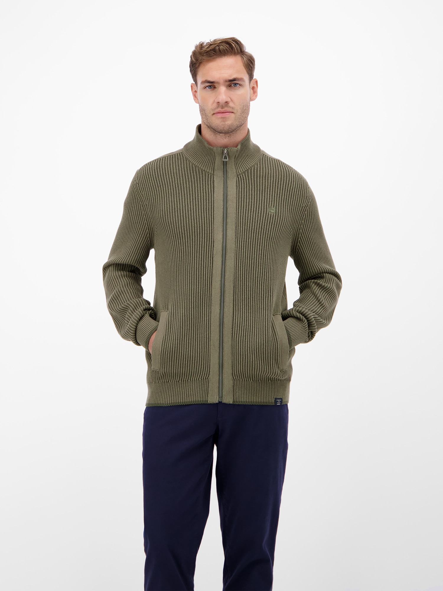 LERROS Strickjacke "LERROS Herren Strickjacke - casual, modisch und bequem" von Lerros