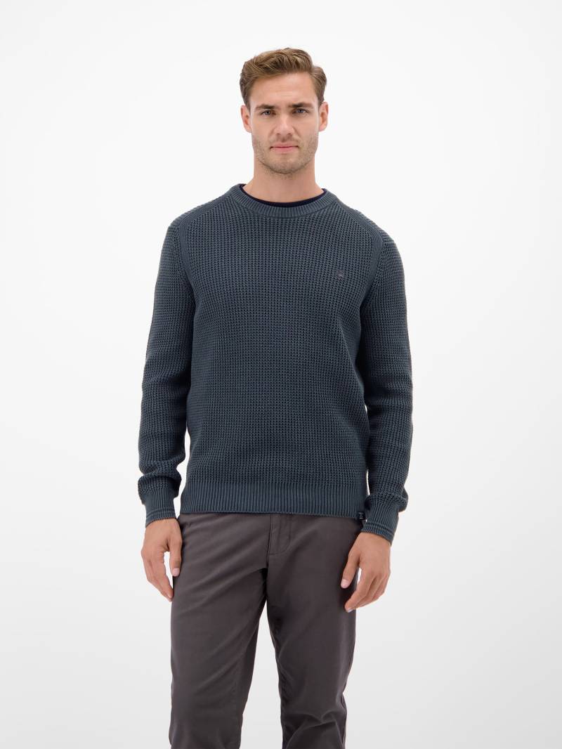 LERROS Strickpullover "LERROS Herren Crewneck-Stricker in Strukturqualität" von Lerros