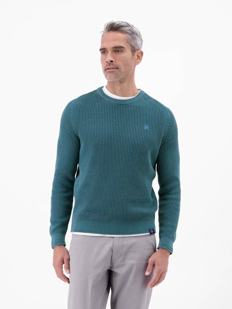 LERROS Strickpullover "LERROS Herren Crewneck-Stricker in Strukturqualität" von Lerros