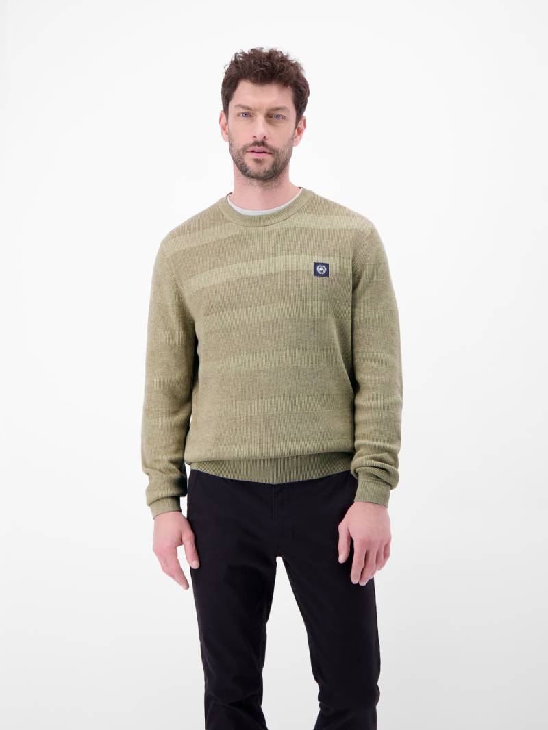 LERROS Strickpullover "LERROS Strickpullover für Herren, tonal gestreift" von Lerros