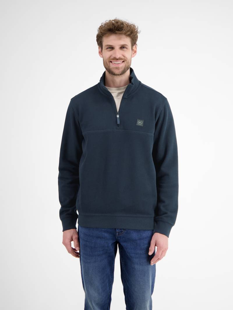 LERROS Sweatshirt "LERROS Herren Troyer, sportiv gerippt" von Lerros