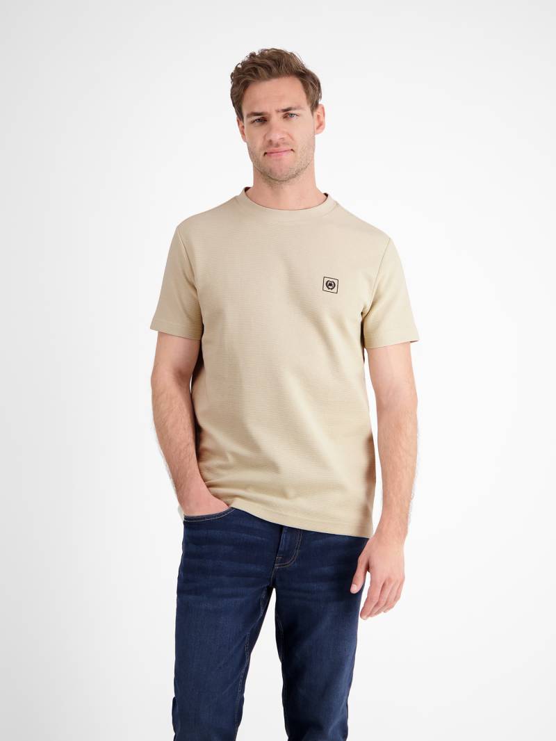 LERROS T-Shirt "LERROS Herren T-Shirt in Strukturqualität" von Lerros