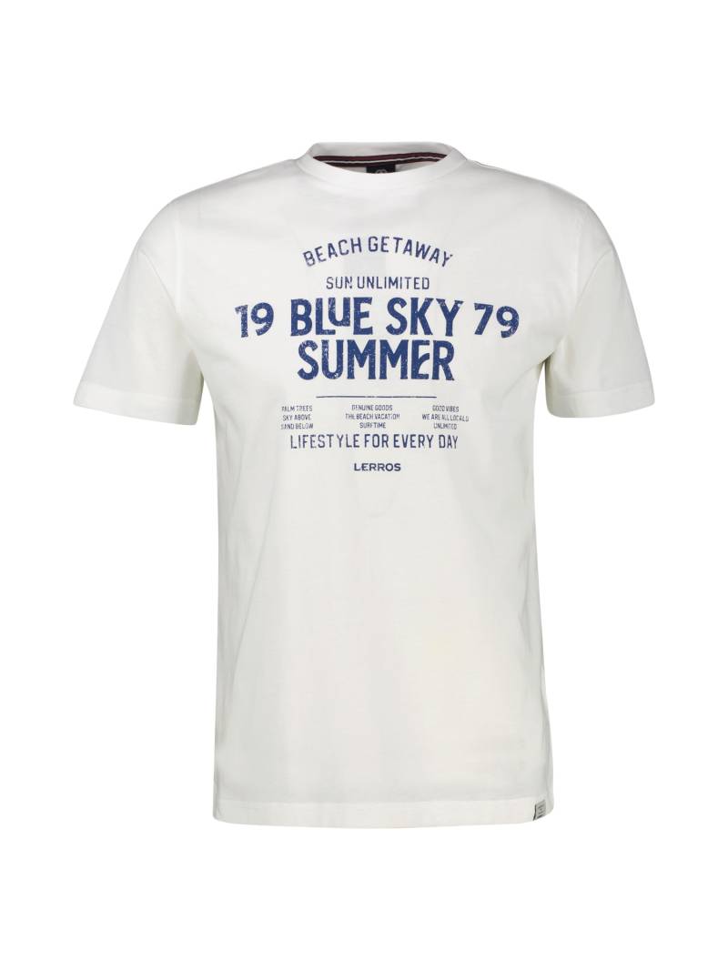 LERROS T-Shirt "LERROS Herren T-Shirt mit Brustprint" von Lerros