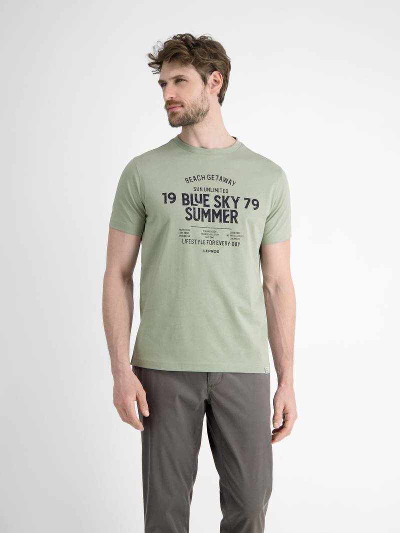 LERROS T-Shirt "LERROS Herren T-Shirt mit Brustprint" von Lerros