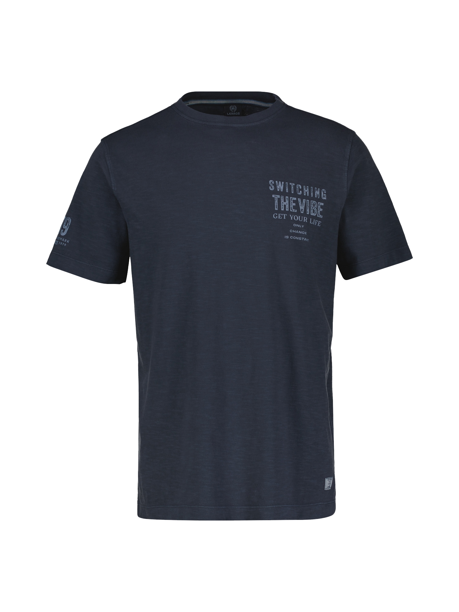 LERROS T-Shirt "LERROS T-Shirt für Herren mit Brustprint" von Lerros
