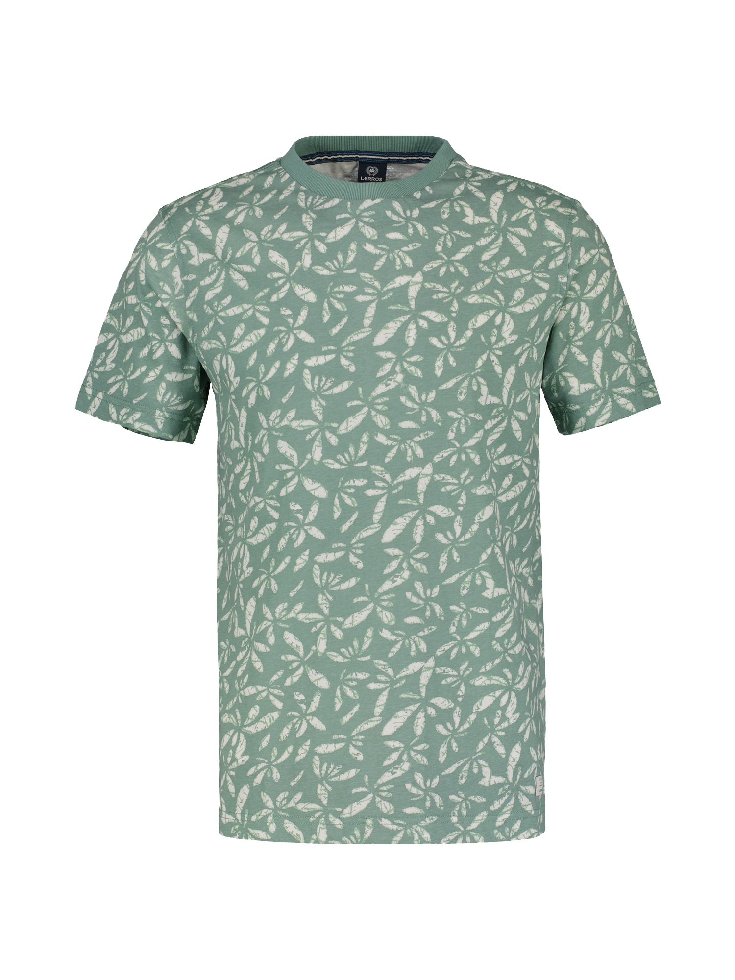 LERROS T-Shirt "LERROS T-Shirt für Herren mit floralem Druck" von Lerros
