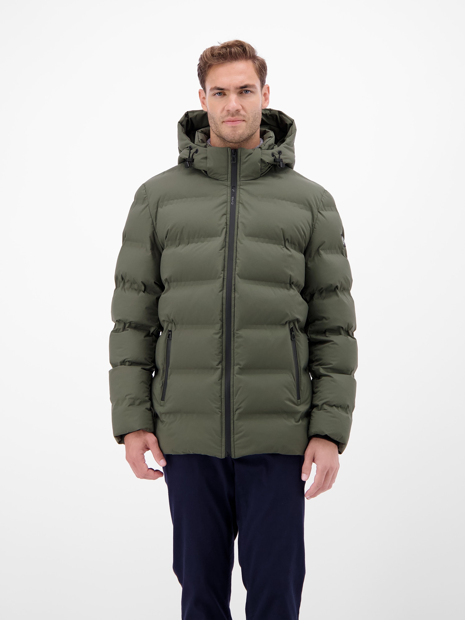 LERROS Winterjacke "LERROS Herren Winterjacke - smart und unkompliziert" mit Kapuze Wasserabweisend von Lerros