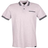 Lerros Herren Piqué Poloshirt vintage light grey S von Lerros