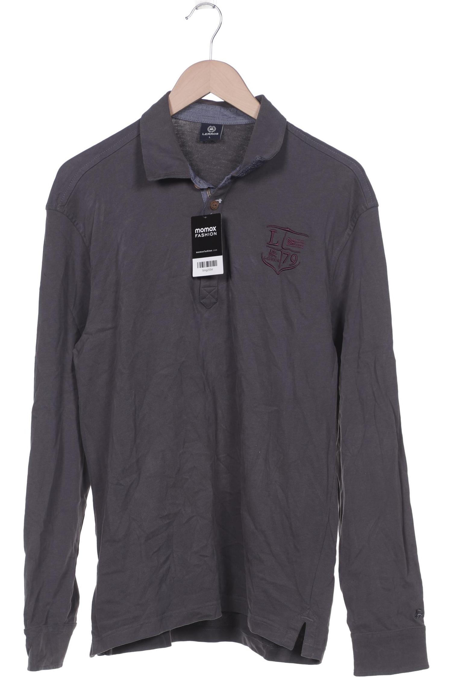 Lerros Herren Poloshirt, grau von Lerros