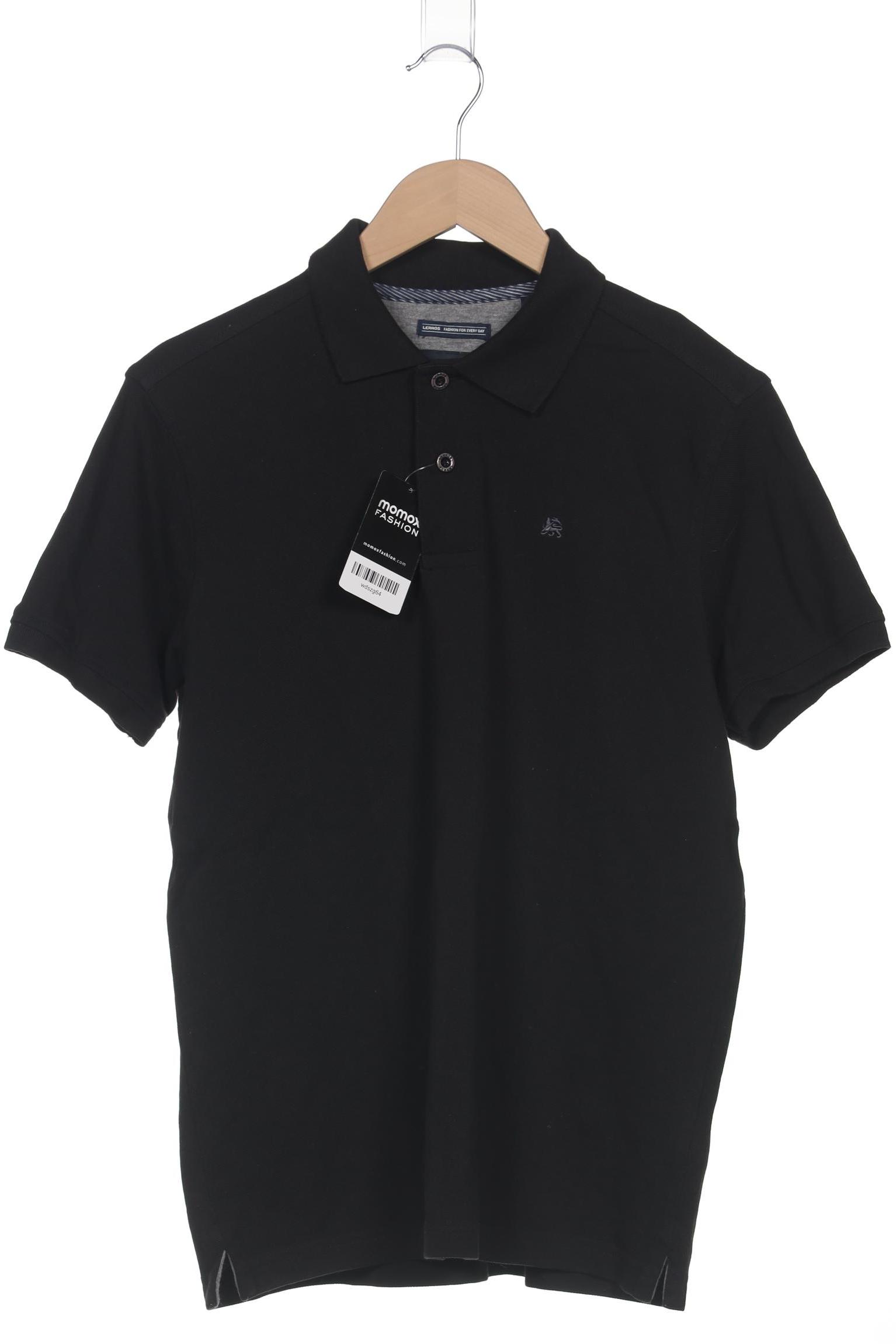 Lerros Herren Poloshirt, schwarz von Lerros