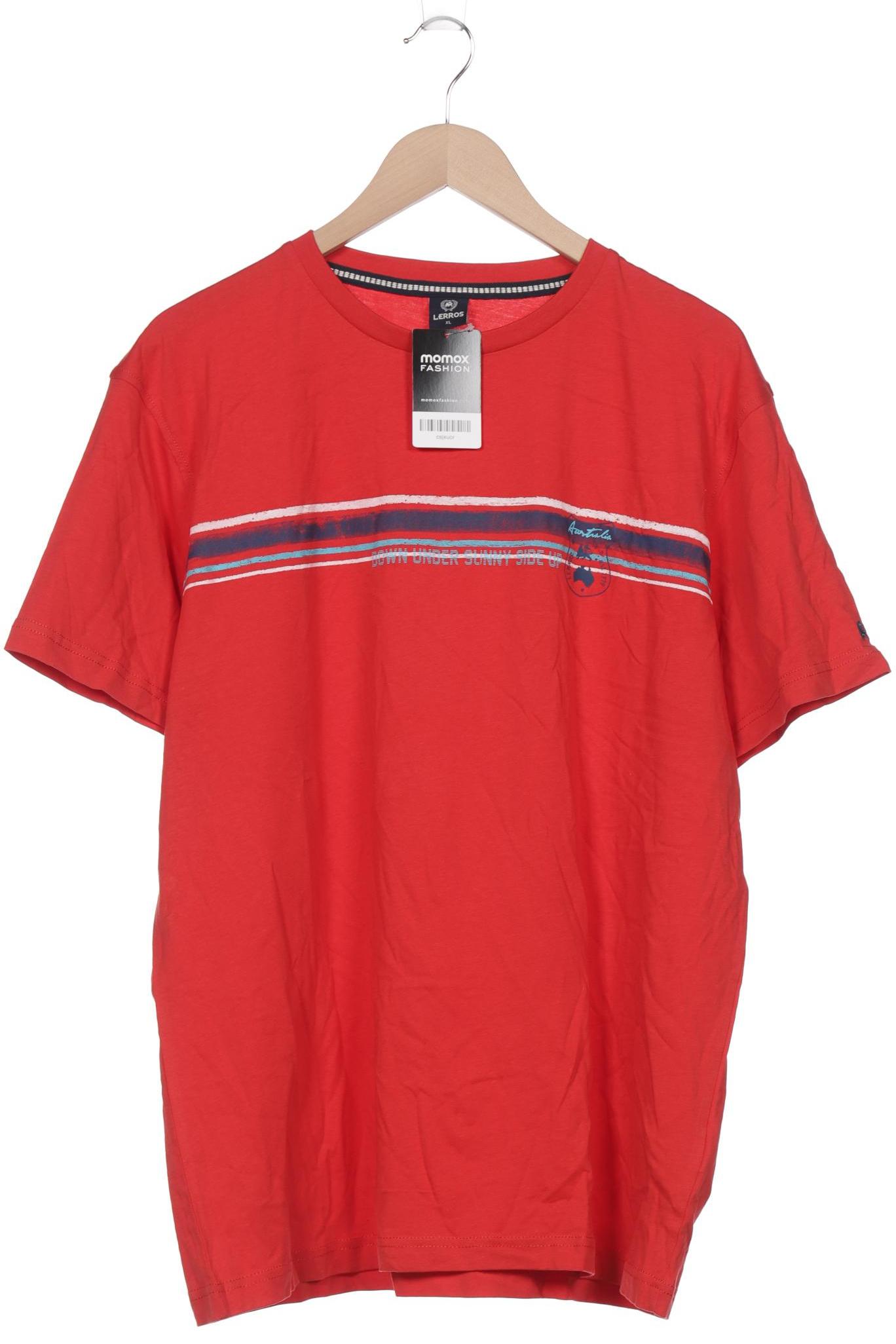 Lerros Herren T-Shirt, rot von Lerros