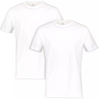 Lerros Herren T-Shirts Round Neck white L von Lerros