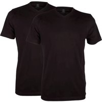 Lerros Herren T-Shirts V-Neck black 3XL von Lerros
