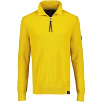 Lerros Herren Troyer Pullover yellow 3XL von Lerros