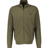 Lerros Herren Sweatjacke Troyer aged olive 3XL von Lerros