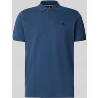 Lerros Poloshirt mit Label-Stitching in Blau, Größe L Lerros Poloshirt mit Label-Stitching in Blau, Größe L von Lerros