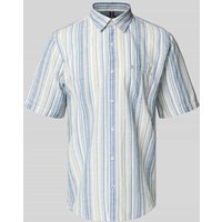 Lerros Slim Fit Freizeithemd mit Kentkragen in Petrol, Größe XXL von Lerros