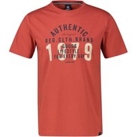 Lerros Softes Baumwoll-T-Shirt mit Print auf Front von Lerros