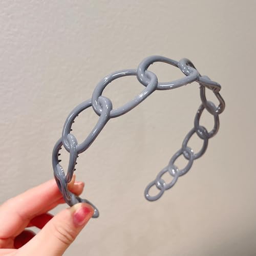 Lockiges dickes haar großes Stirnband | 2 Stück dopaminfarbene Stirnbänder, die wie eine Sonnenbrille passen | Frisuren Fixierungswerkzeug für lockiges Haar | DIY-Zubehör für lockige Haarreifen von Leryveo