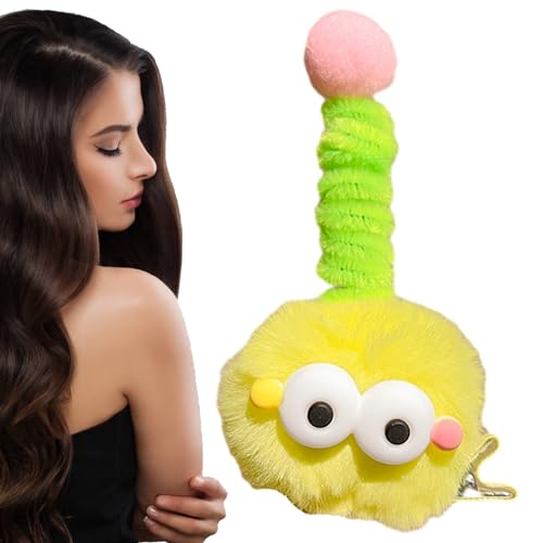 Mädchen Haarspangen - Süße Plüschpuppe Entenschnabel Clip Haarnadel | Kawaii-Haarschmuck mit Entenschnabel-Clip, multifunktionale, bequeme, dekorative Haardekoration für Kostümpartys Leryveo von leryveo