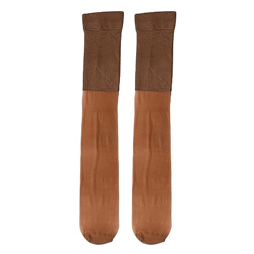 Tourmalines Ionic Body Shaping Stretch Long Tube Socken | Ionische Korrektur Lymphentgiftung Langschlauch Seidenstrümpfe | Beifuß formende Stretch-Socken für Damen-Knieschutz von leryveo