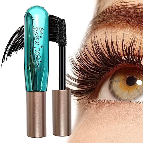 Wimperntusche | Mirror Design Lash Mascara Wasserfest | Kein Verklumpen, Volumen verleihende und verlängernde Wimperntusche für Augen-Make-up und größere Augen Leryveo von leryveo