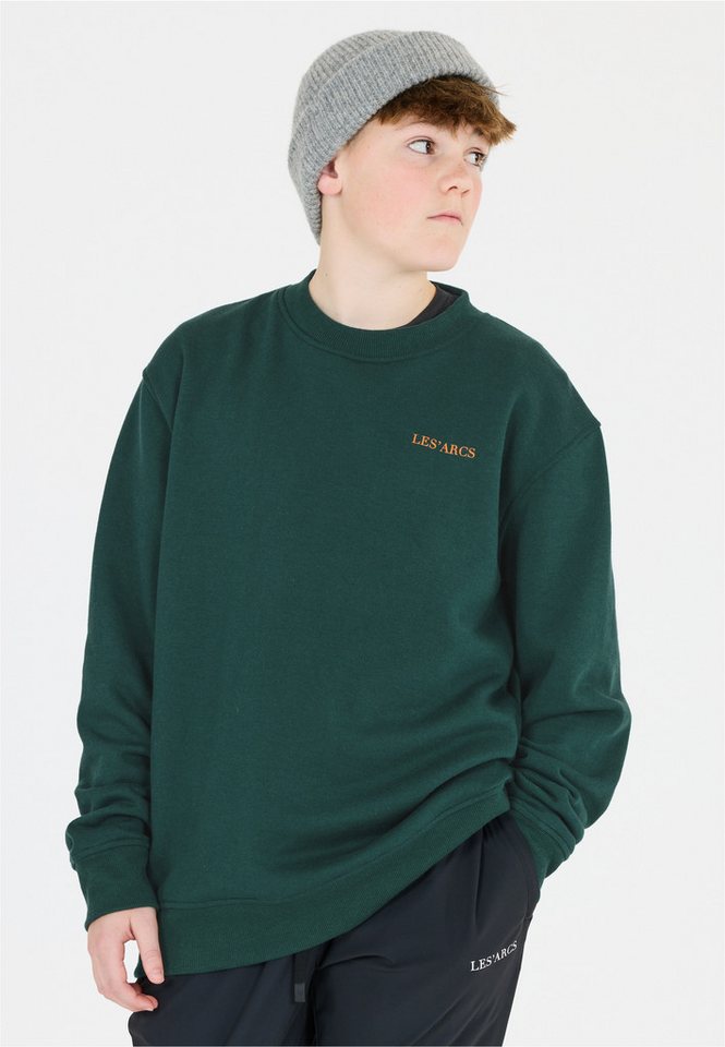 Les'Arcs Sweatshirt Deasach mit stylischem Print und bequemer Passform von Les'Arcs