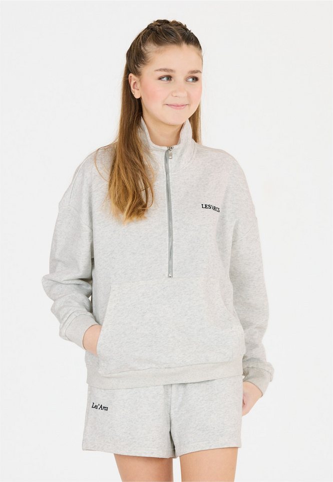 Les'Arcs Sweatshirt Inghean mit smartem Halbreißverschluss von Les'Arcs
