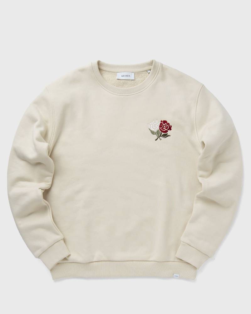 Les Deux Felipe Sweatshirt men Sweatshirts beige in Größe:XL von Les Deux