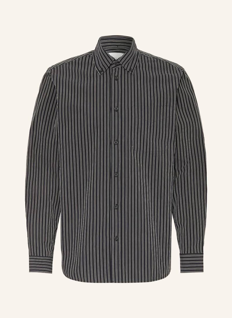 Les Deux Hemd Kent Comfort Fit schwarz von Les Deux