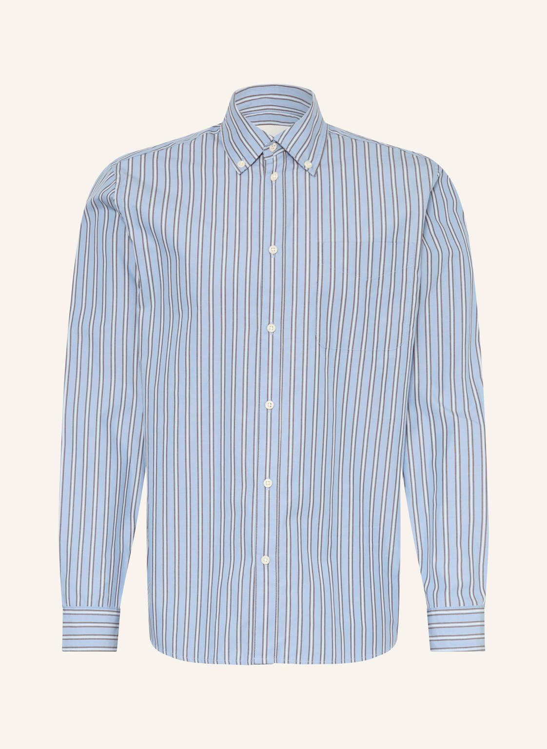 Les Deux Hemd Kent Loose Fit blau von Les Deux