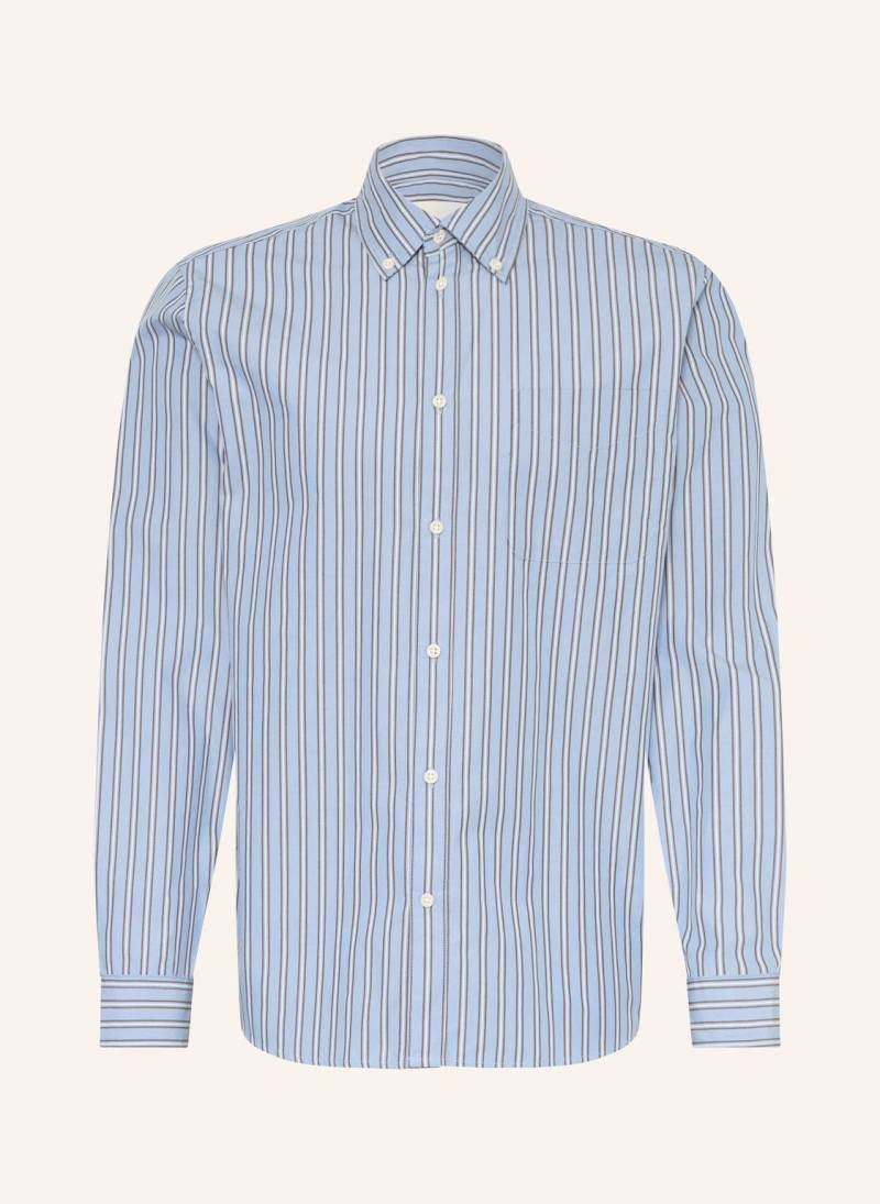 Les Deux Hemd Kent Loose Fit blau von Les Deux