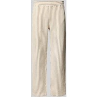 Les Deux Hose mit Strukturmuster Modell 'Houston' in Offwhite, Größe XL von Les Deux