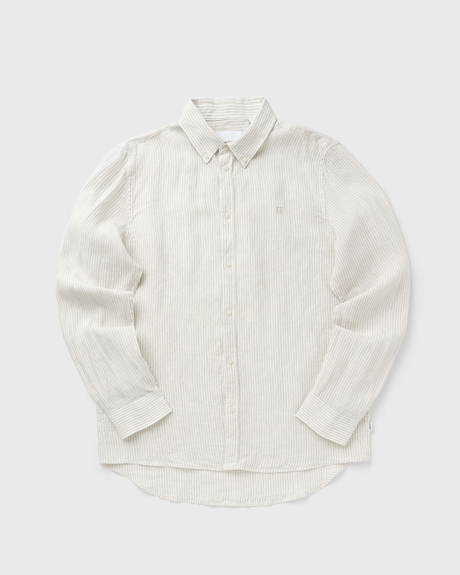 Les Deux Kristian Linen B.D. Shirt men Longsleeves beige in Größe:L Les Deux Kristian Linen B.D. Shirt men Longsleeves beige in Größe:L von Les Deux