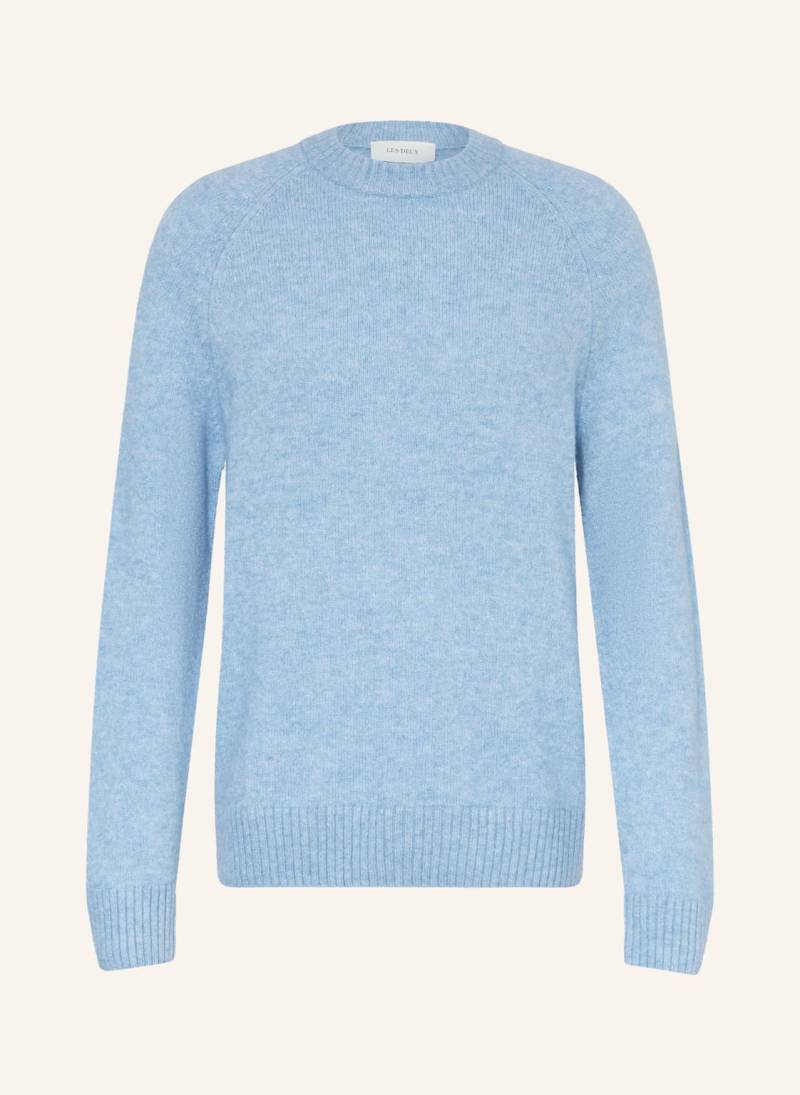 Les Deux Pullover Gilbert blau von Les Deux