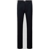 Les Deux Regular Fit Anzughose mit Gürtelschlaufe in Marine, Größe 34/32 von Les Deux