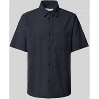Les Deux Regular Fit Freizeithemd mit 1/2-Arm Modell 'Charlie' in Dunkelblau, Größe XXL Les Deux Regular Fit Freizeithemd mit 1/2-Arm Modell 'Charlie' in Dunkelblau, Größe XXL von Les Deux