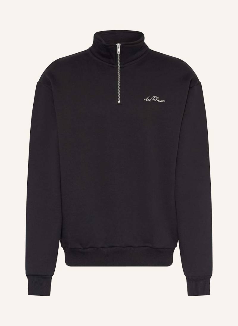 Les Deux Sweat-Troyer Crew schwarz von Les Deux