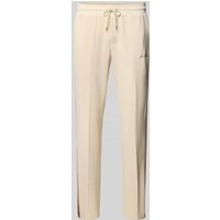Les Deux Sweatpants mit Label-Stitching Modell 'Sterling' in Offwhite, Größe XXL von Les Deux