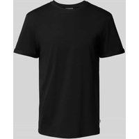 Les Deux T-Shirt mit Rundhalsausschnitt Modell 'Norregaard' in Black, Größe XXL von Les Deux