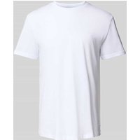 Les Deux T-Shirt mit Rundhalsausschnitt Modell 'Norregaard' in Weiss, Größe XXL von Les Deux