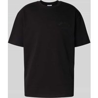 Les Deux T-Shirt mit Rundhalsausschnitt Modell 'Passion' in Black, Größe S von Les Deux