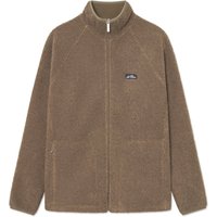 Les Deux Teddyjacke mit Taschen und Label-Aufnäher in L von Les Deux